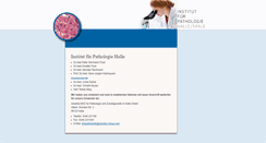 Desktop Screenshot of pathologie-halle.de